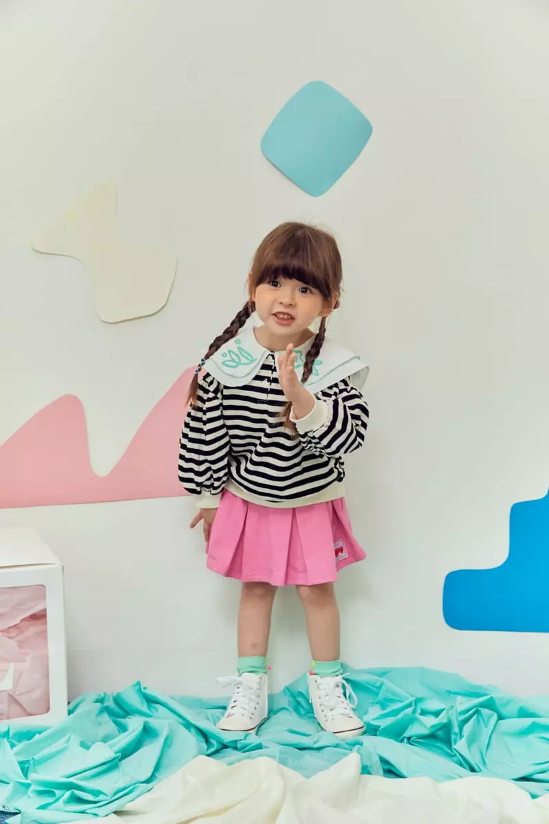 Miniature - Korean Children Fashion - #littlefashionista - Miniature Lime Skirt - 8