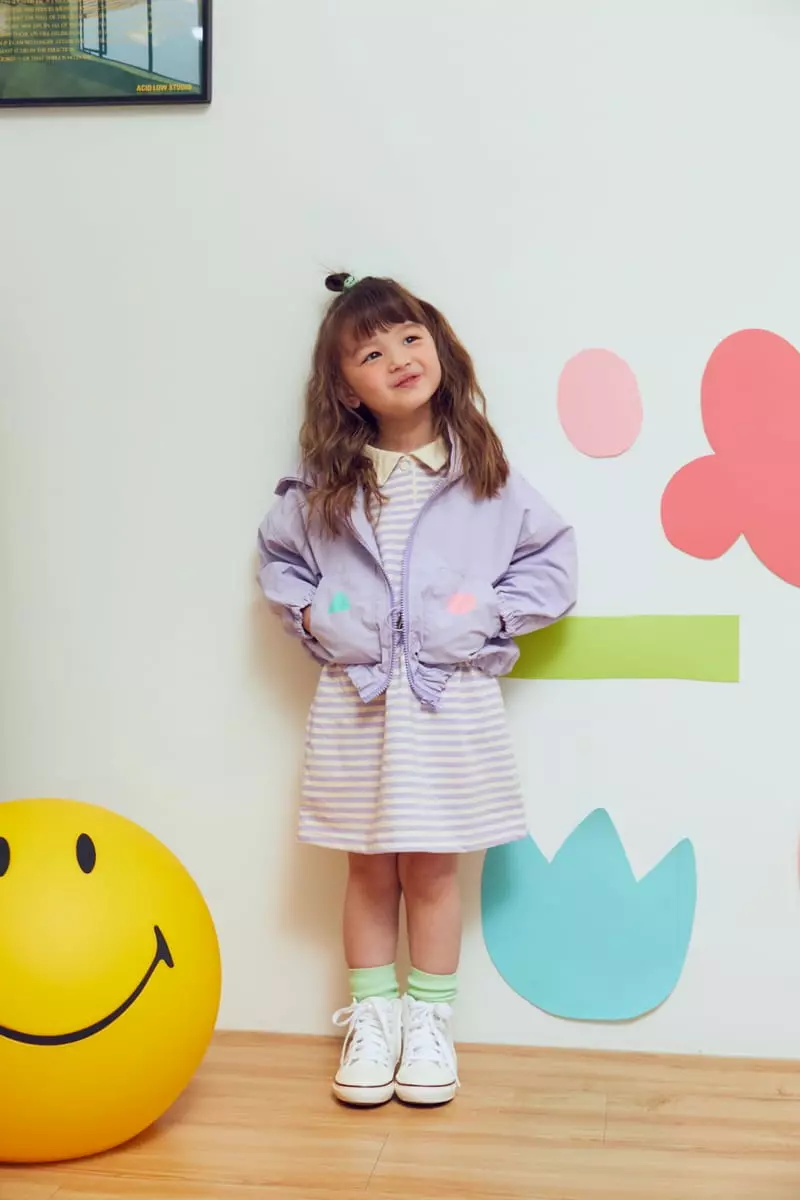 Miniature - Korean Children Fashion - #littlefashionista - Semi Windbreaker Jumper - 8