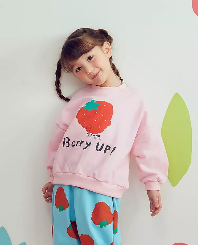 Miniature - Korean Children Fashion - #littlefashionista - Verry Up Sweatshirt