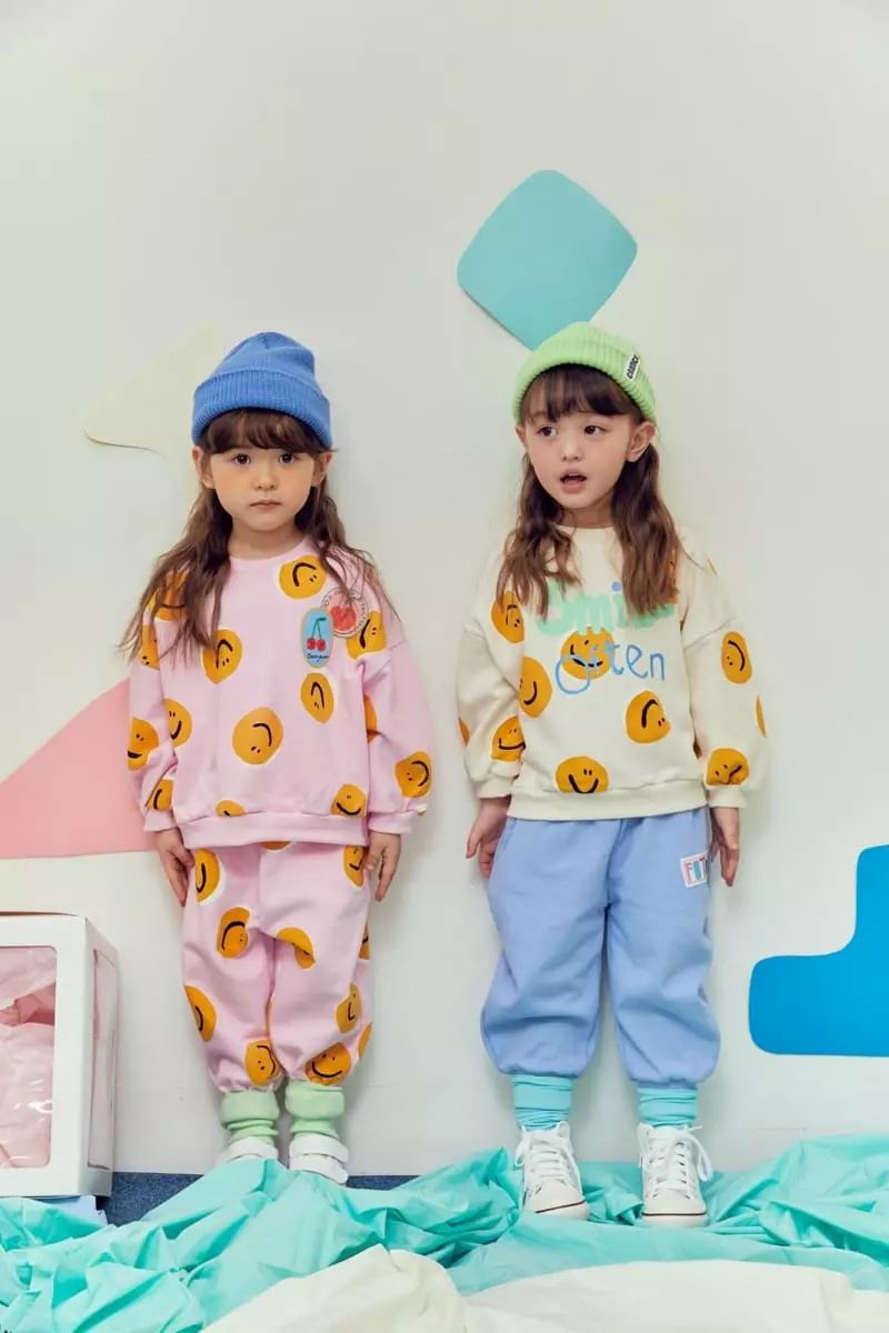 Miniature - Korean Children Fashion - #magicofchildhood - Hani Smile Jogger Pants - 2