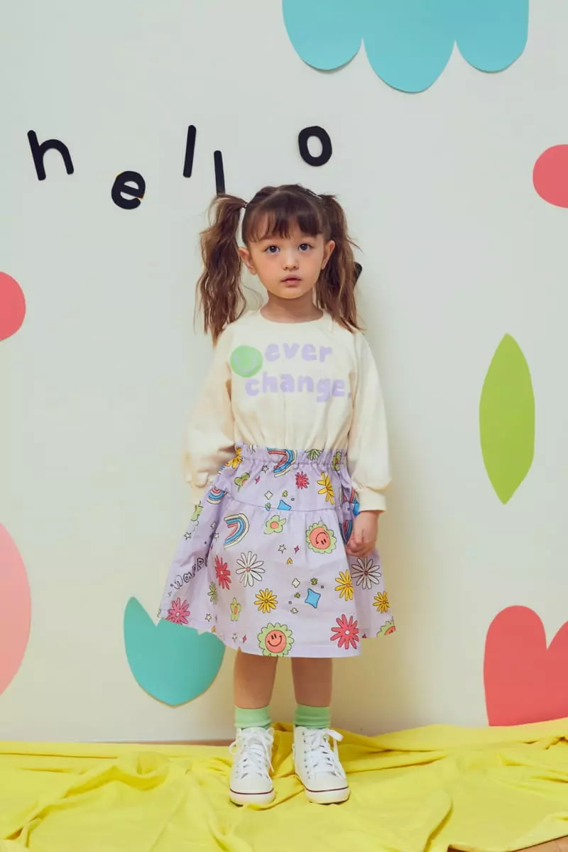 Miniature - Korean Children Fashion - #minifashionista - Lala Drawing One-piece