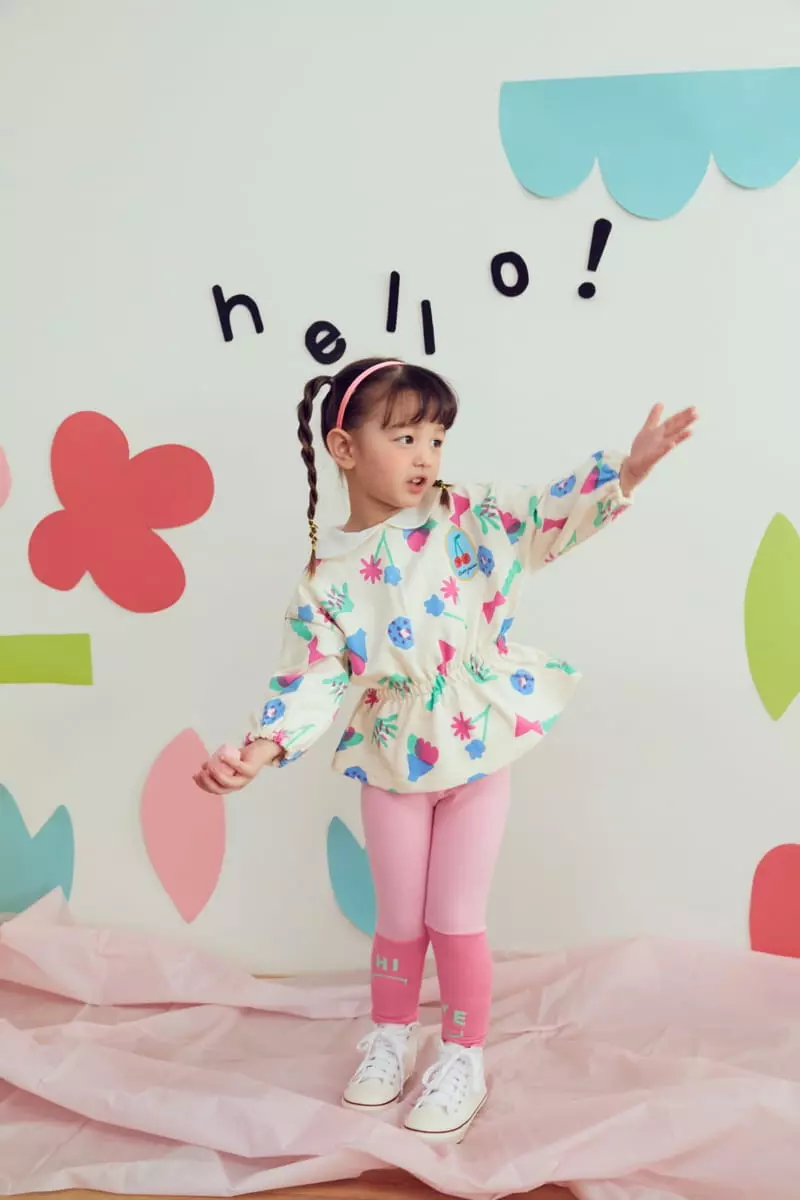 Miniature - Korean Children Fashion - #prettylittlegirls - Party Collar Tee - 2
