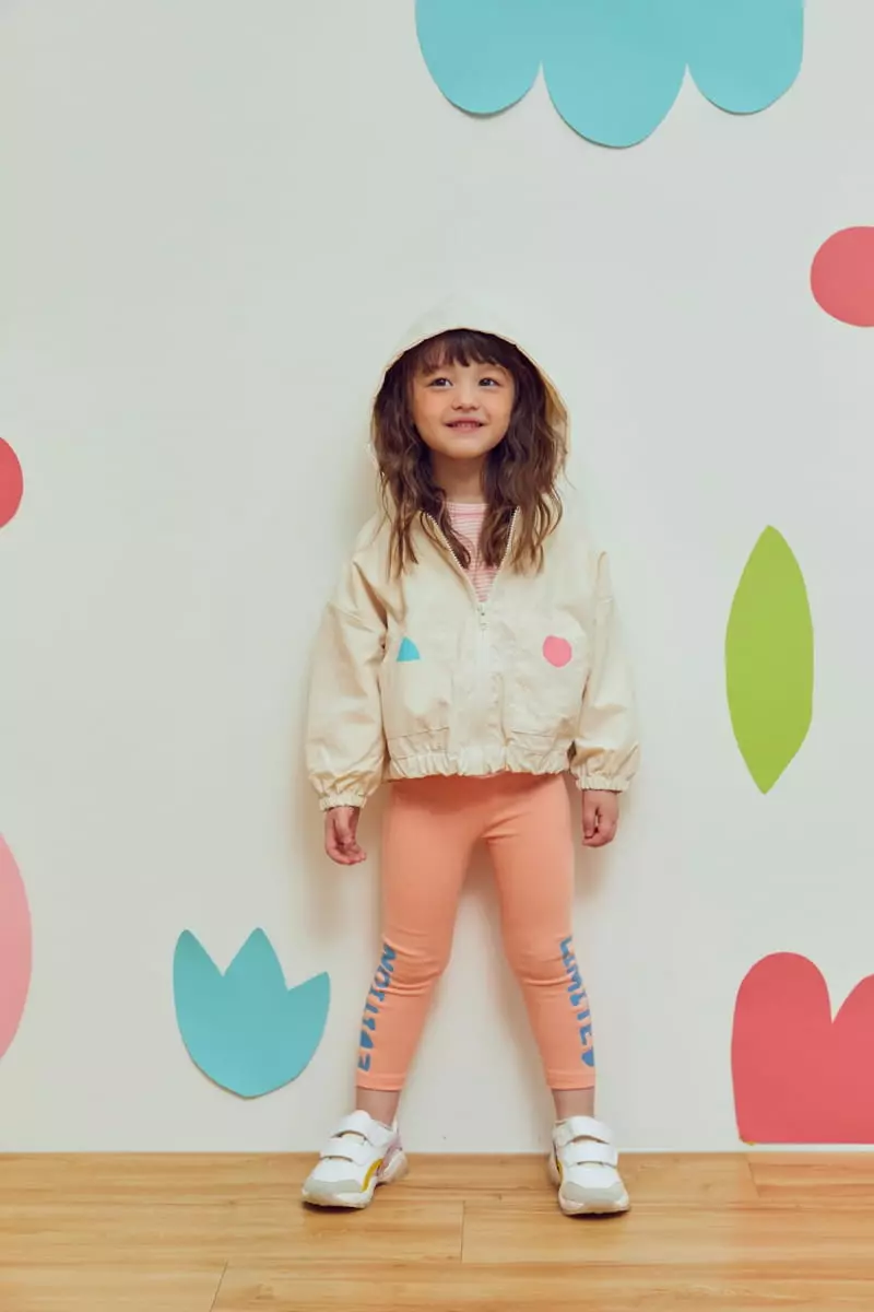 Miniature - Korean Children Fashion - #prettylittlegirls - Lettering Leggings - 9