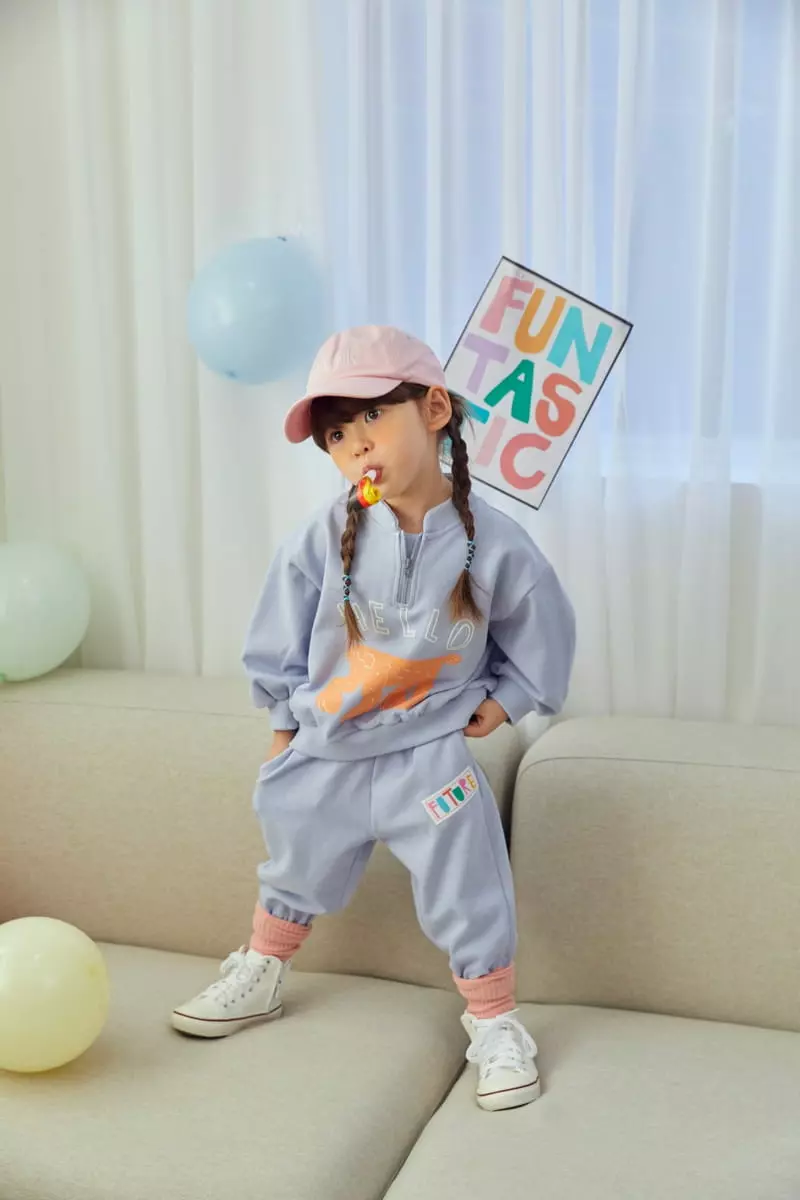 Miniature - Korean Children Fashion - #todddlerfashion - Iee Lumi Half Zip-up - 8