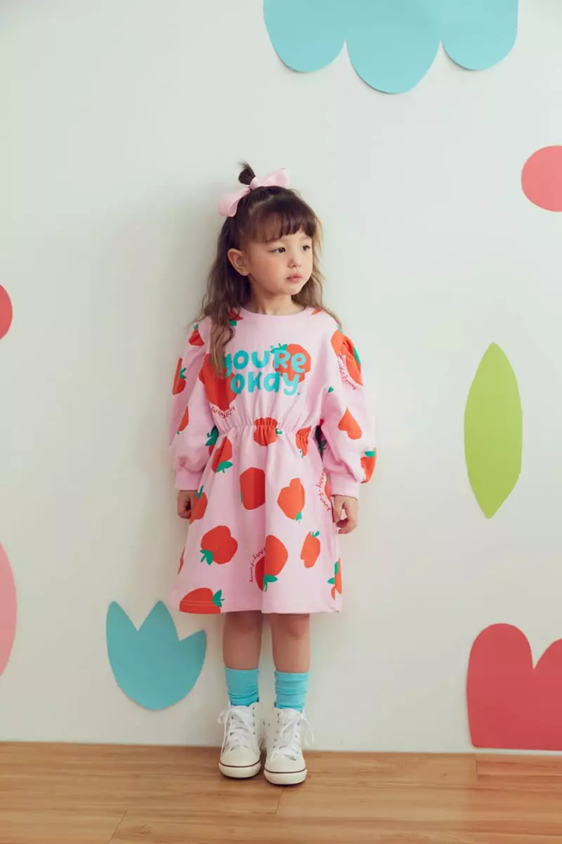 Miniature - Korean Children Fashion - #todddlerfashion - Tomato One-piece