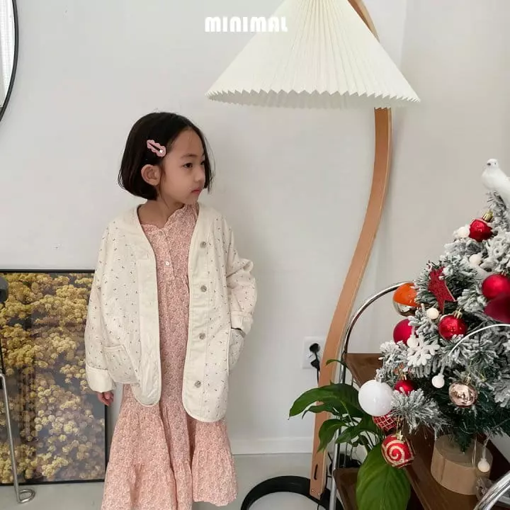 Minimal - Korean Children Fashion - #Kfashion4kids - Frill Can Can One-piece - 8