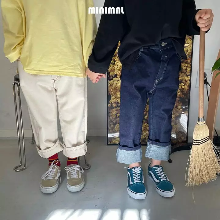 Minimal - Korean Children Fashion - #Kfashion4kids - Prfect Jeans - 3