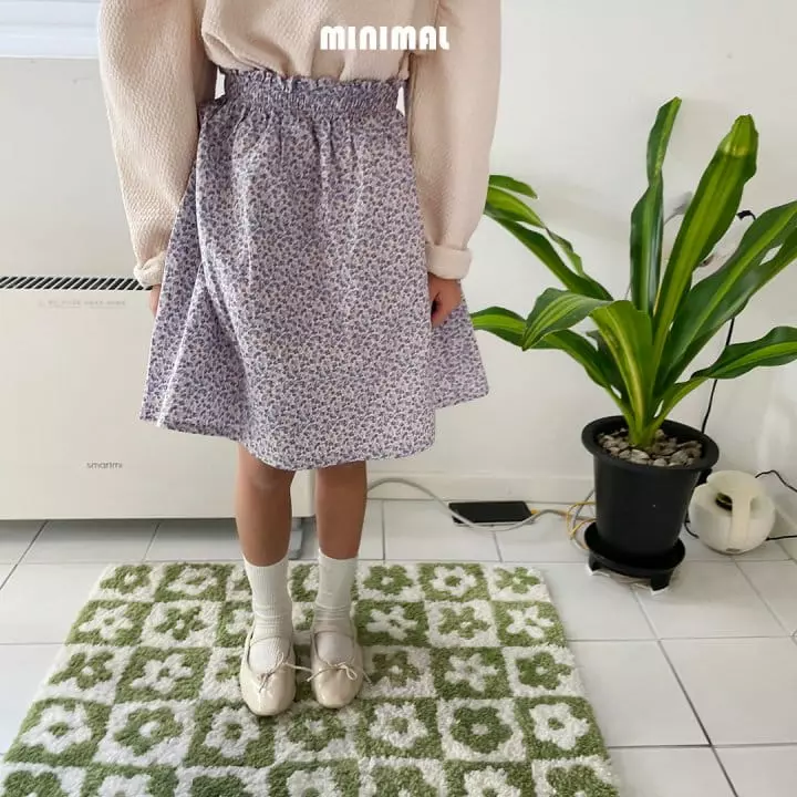 Minimal - Korean Children Fashion - #childofig - Flower Skirt - 3
