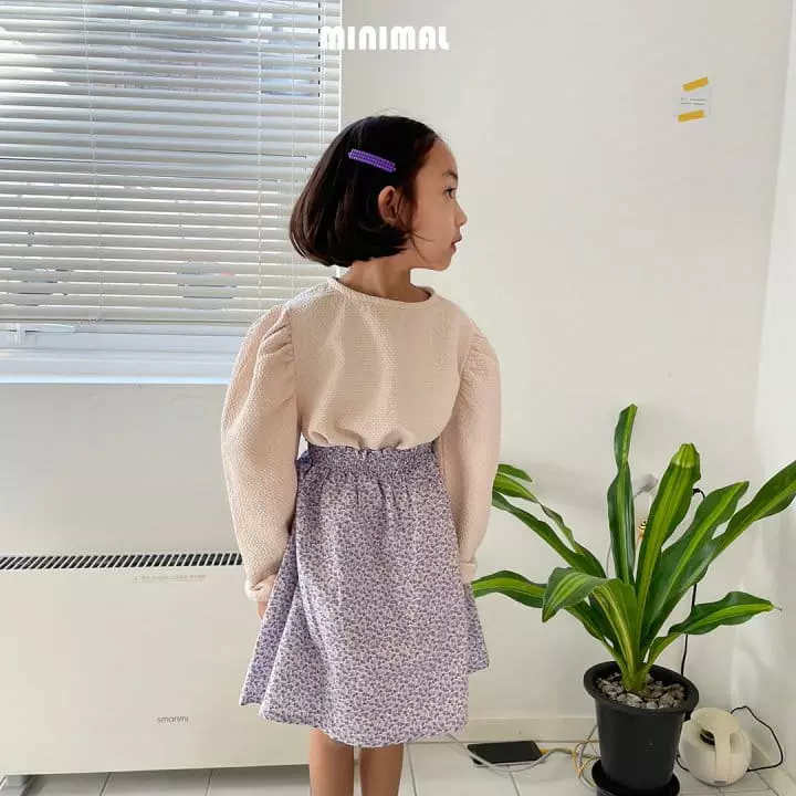 Minimal - Korean Children Fashion - #discoveringself - Bbong Puff Blah Tee - 11