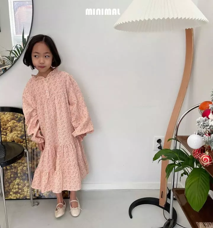 Minimal - Korean Children Fashion - #discoveringself - Frill Can Can One-piece - 3