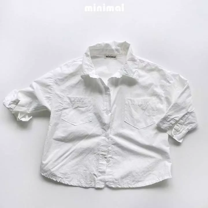 Minimal - Korean Children Fashion - #kidsshorts - Pocket Basic Shirt