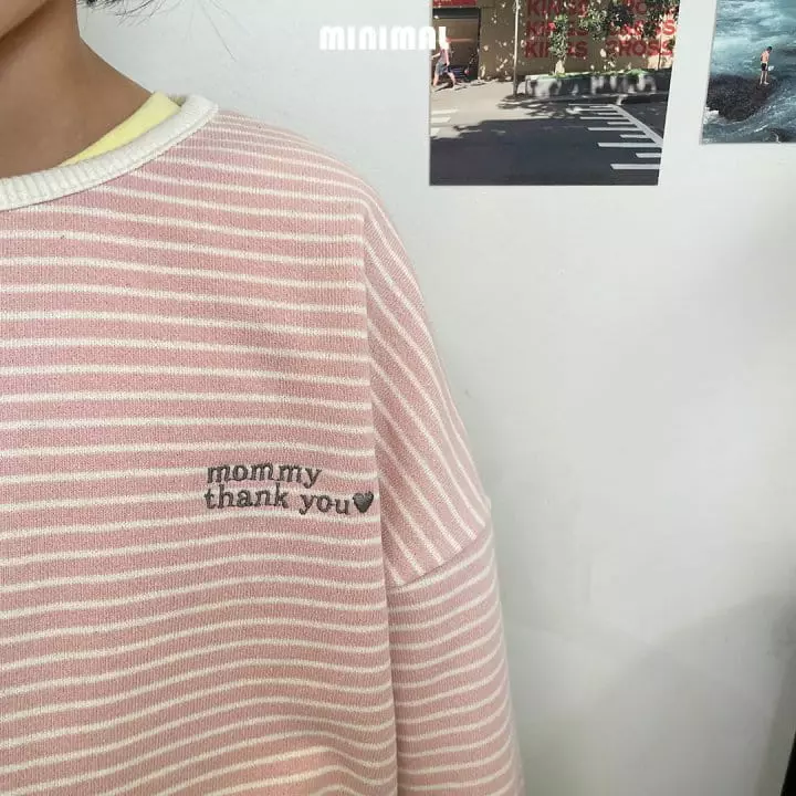 Minimal - Korean Children Fashion - #kidsstore - Thank You Piping Tee - 10