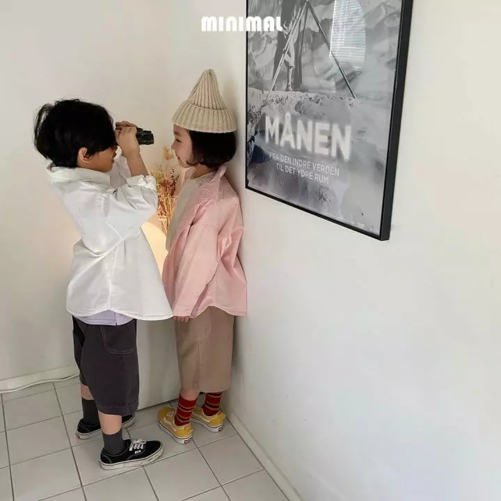 Minimal - Korean Children Fashion - #kidsstore - Pocket Basic Shirt - 2