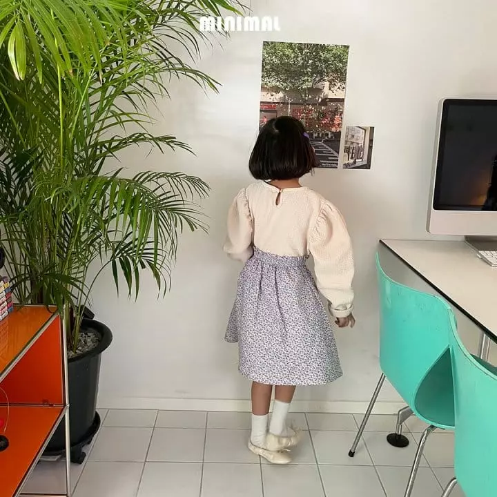 Minimal - Korean Children Fashion - #kidzfashiontrend - Flower Skirt - 10