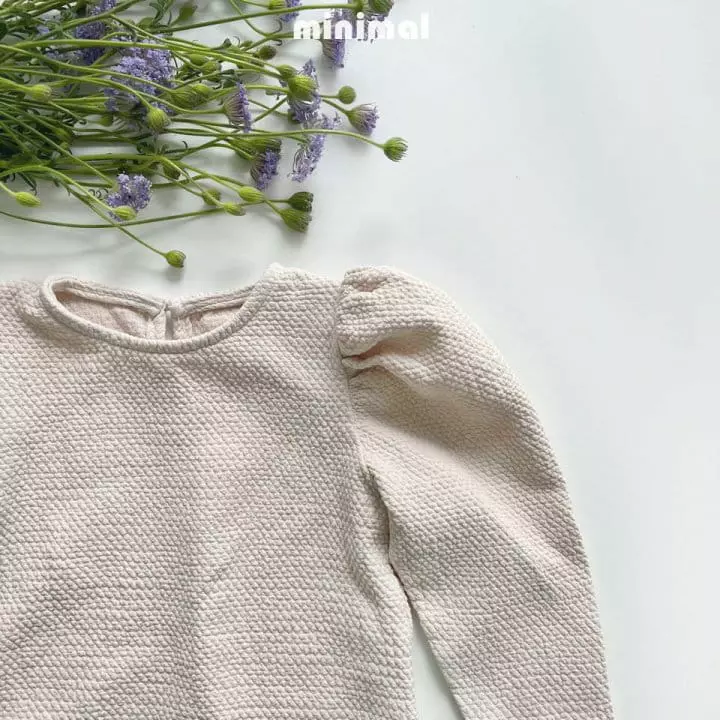 Minimal - Korean Children Fashion - #littlefashionista - Bbong Puff Blah Tee
