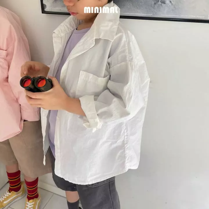 Minimal - Korean Children Fashion - #magicofchildhood - Pocket Basic Shirt - 6