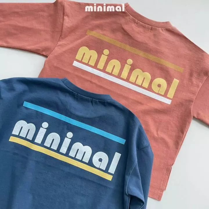 Minimal - Korean Children Fashion - #minifashionista - Minimal Name Tag Tee