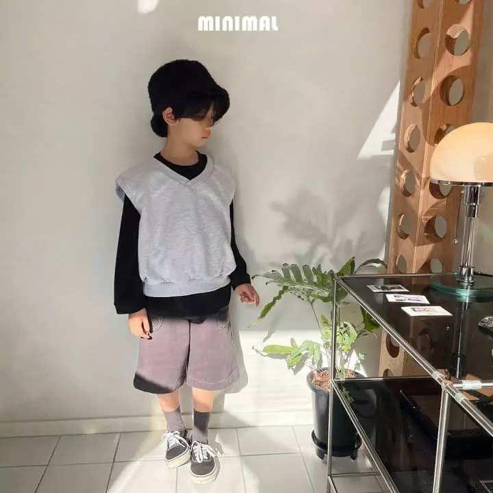 Minimal - Korean Children Fashion - #prettylittlegirls - Stitch Pocket Shorts - 5