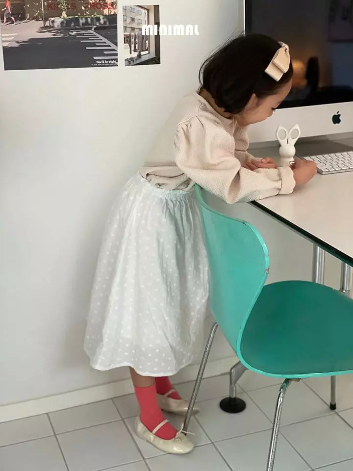 Minimal - Korean Children Fashion - #stylishchildhood - Bbong Puff Blah Tee - 7