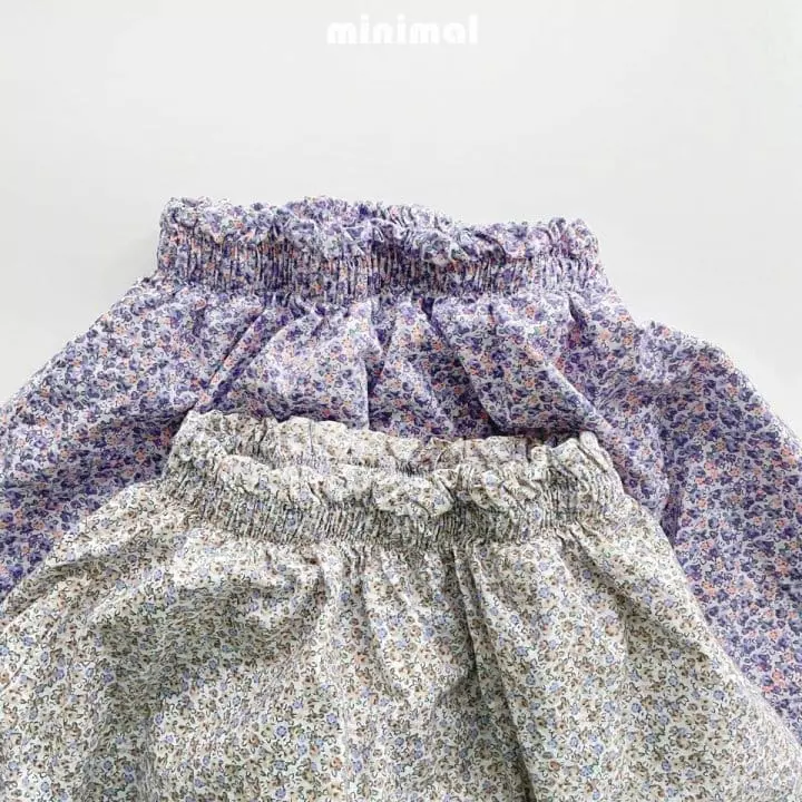 Minimal - Korean Children Fashion - #stylishchildhood - Flower Skirt - 2