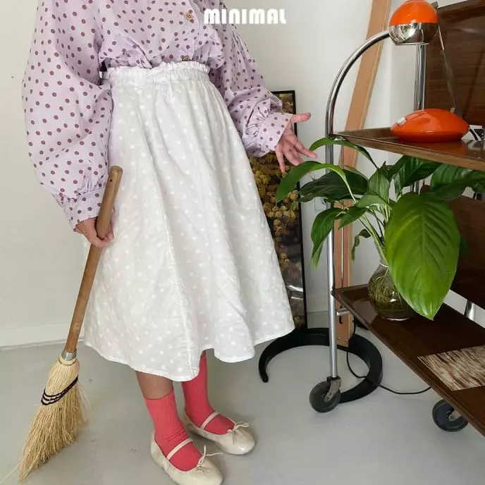 Minimal - Korean Children Fashion - #todddlerfashion - Pure Long Skirt - 11
