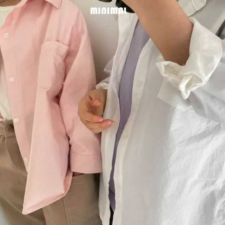 Minimal - Korean Children Fashion - #todddlerfashion - Pocket Basic Shirt - 9