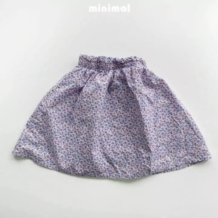 Minimal - Korean Children Fashion - #toddlerclothing - Flower Skirt