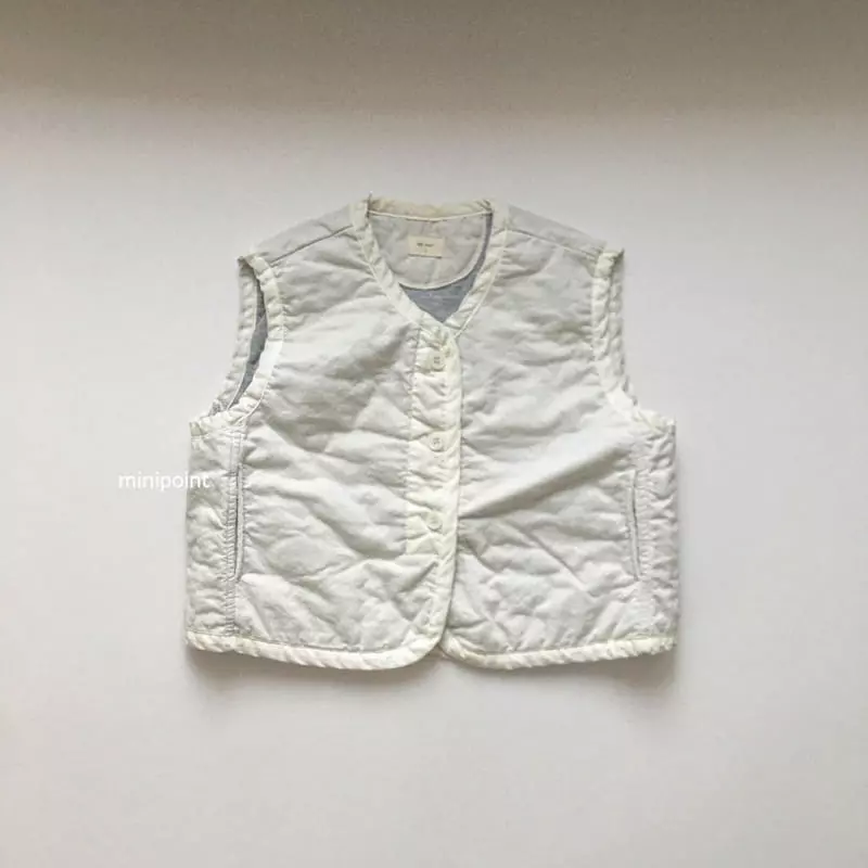 Minipoint - Korean Children Fashion - #childofig - 60 Vest - 4