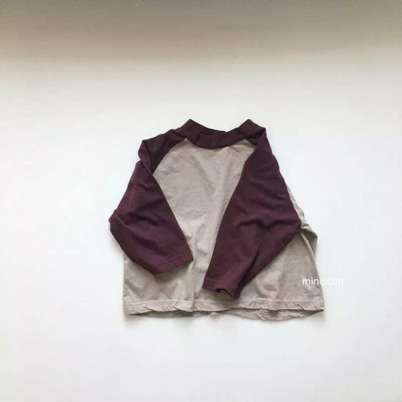 Minipoint - Korean Children Fashion - #childofig - School Raglan Tee - 3