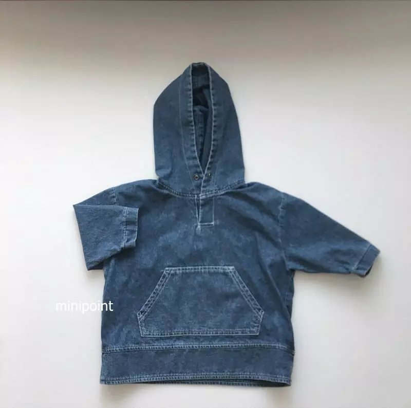 Minipoint - Korean Children Fashion - #childofig - Eyelet Hoody - 4