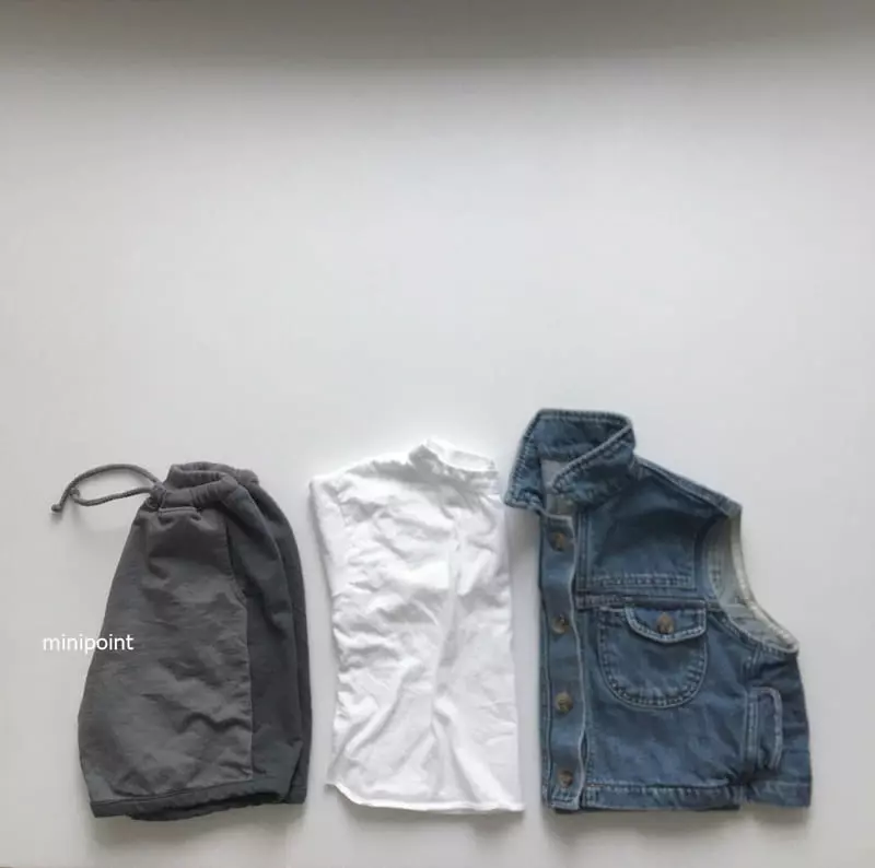 Minipoint - Korean Children Fashion - #fashionkids - Overlock Tee with Mom - 3
