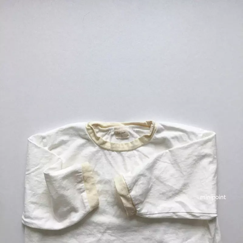 Minipoint - Korean Children Fashion - #kidsshorts - Color Basic Tee - 2