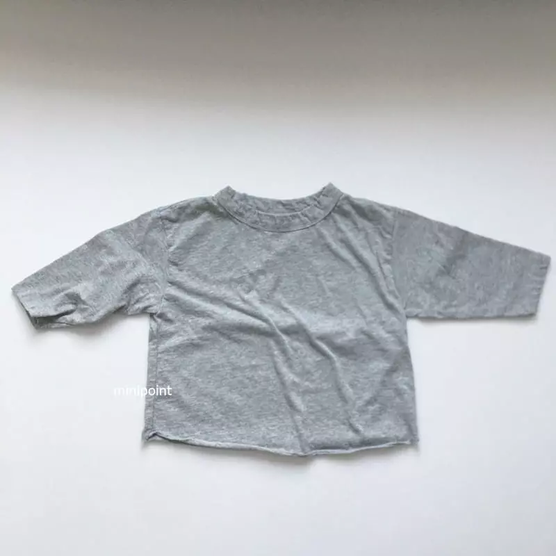 Minipoint - Korean Children Fashion - #kidsstore - Overlock Tee with Mom - 5