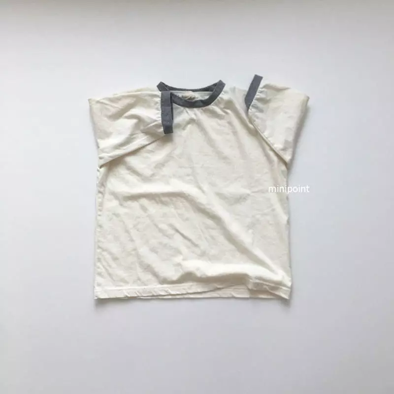 Minipoint - Korean Children Fashion - #kidsstore - Color Basic Tee - 3