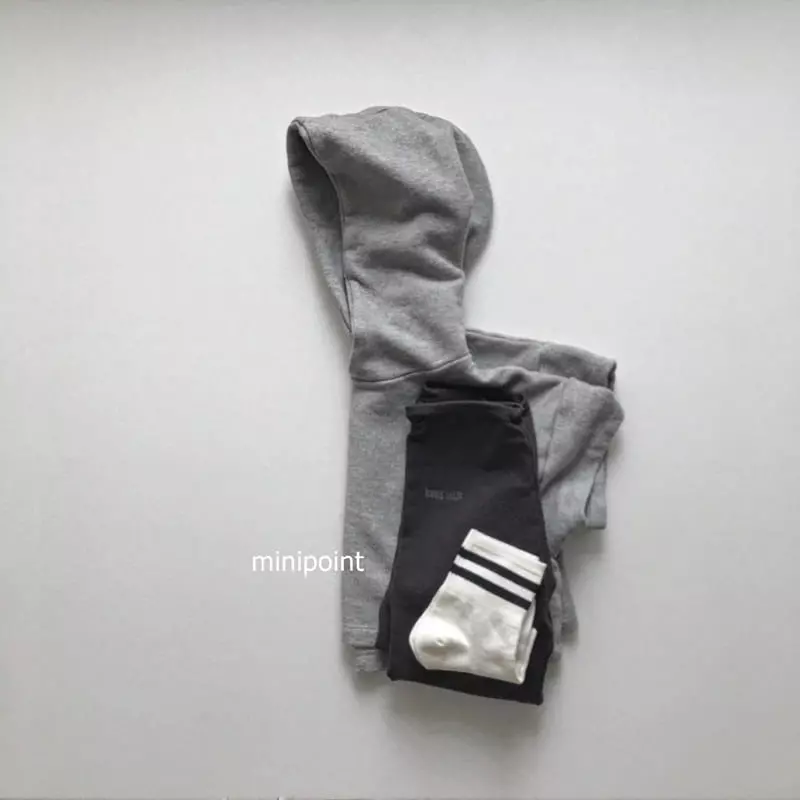 Minipoint - Korean Children Fashion - #kidzfashiontrend - Crop Hoody