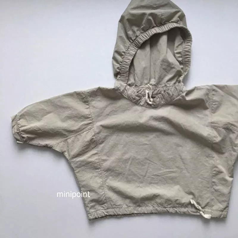 Minipoint - Korean Children Fashion - #littlefashionista - String Hoody - 2