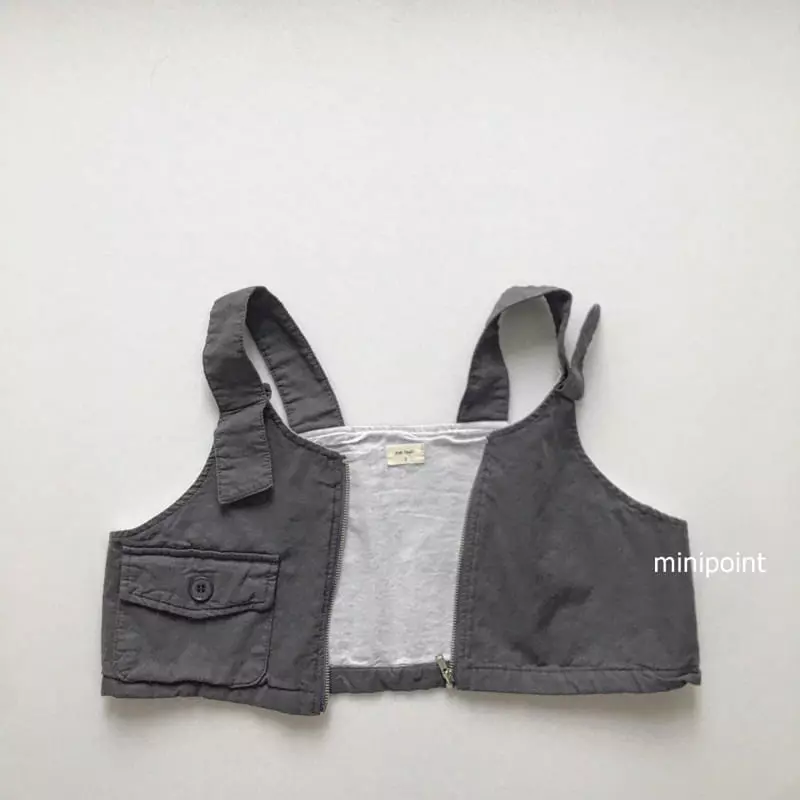 Minipoint - Korean Children Fashion - #magicofchildhood - Worker Vest - 2