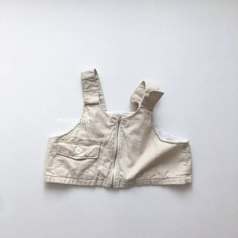 Minipoint - Korean Children Fashion - #minifashionista - Worker Vest - 4