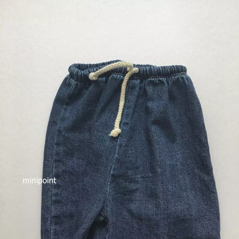Minipoint - Korean Children Fashion - #todddlerfashion - Easy Jeans