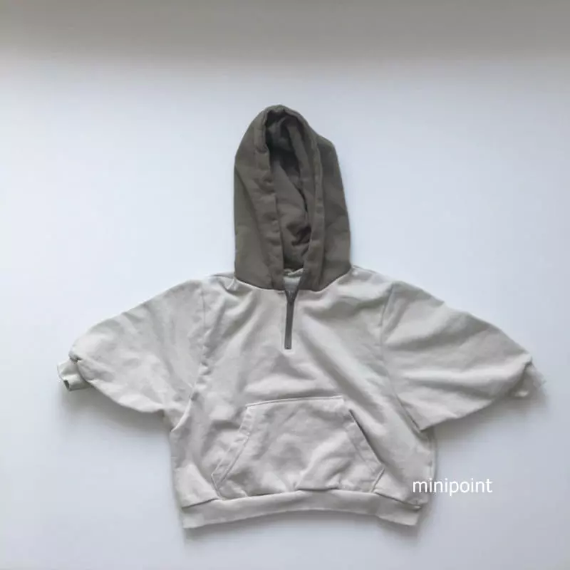 Minipoint - Korean Children Fashion - #toddlerclothing - Color Hoody - 3