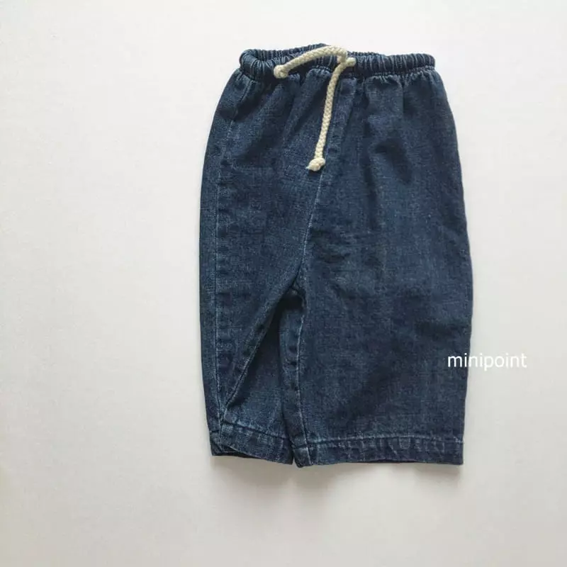Minipoint - Korean Children Fashion - #toddlerclothing - Easy Jeans - 2