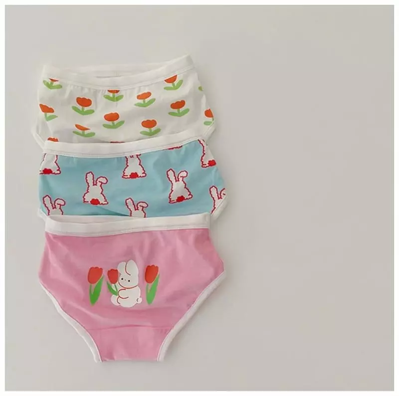 Miso - Korean Children Fashion - #Kfashion4kids - Barnie Tulip Under Pants Set - 7