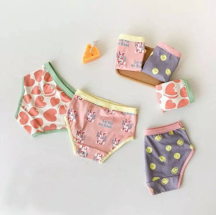 Miso - Korean Children Fashion - #kidzfashiontrend - Hear Barnie Under Pants Set - 4