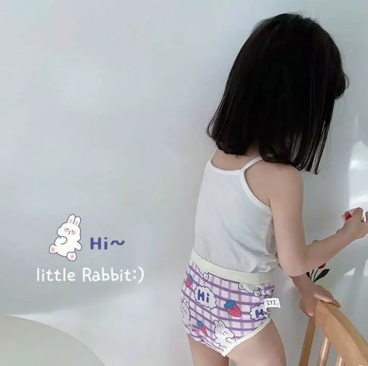 Miso - Korean Children Fashion - #stylishchildhood - Purple Under Pants Set - 4