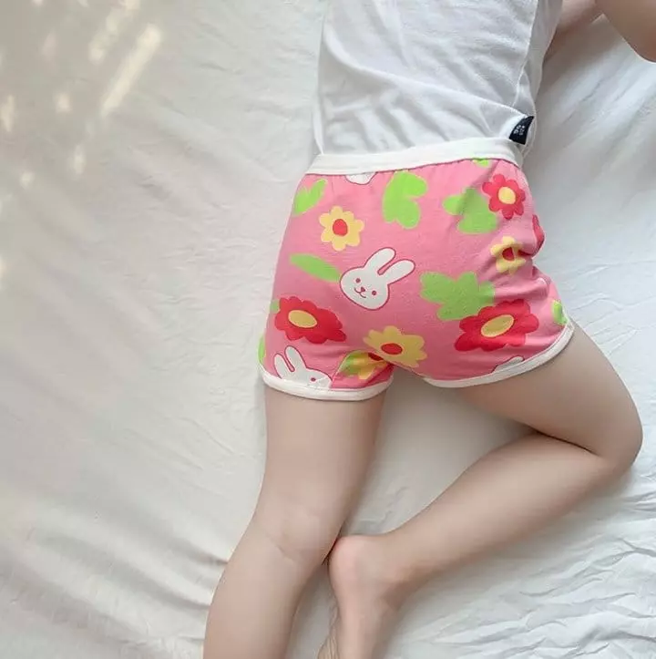 Miso - Korean Children Fashion - #childofig - Floral Under Pants Set - 2