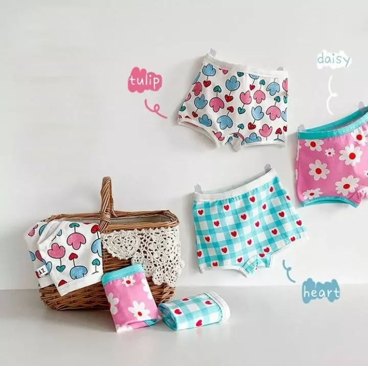 Miso - Korean Children Fashion - #childofig - Hear Blue Under Pants Set