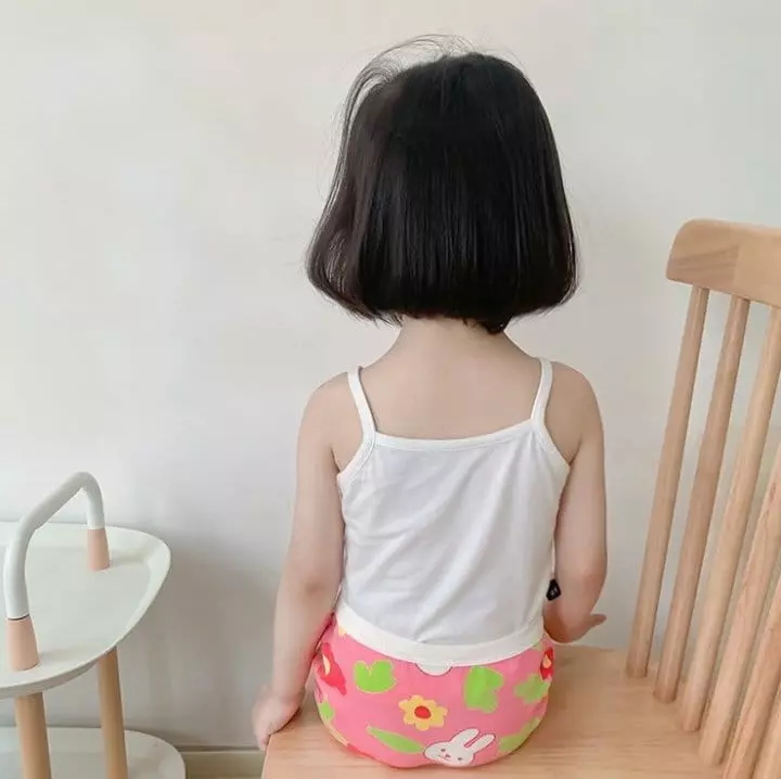 Miso - Korean Children Fashion - #childrensboutique - Floral Under Pants Set - 3