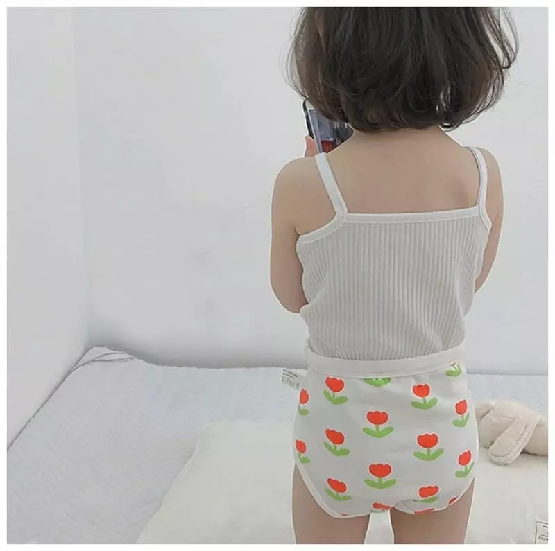 Miso - Korean Children Fashion - #designkidswear - Barnie Tulip Under Pants Set