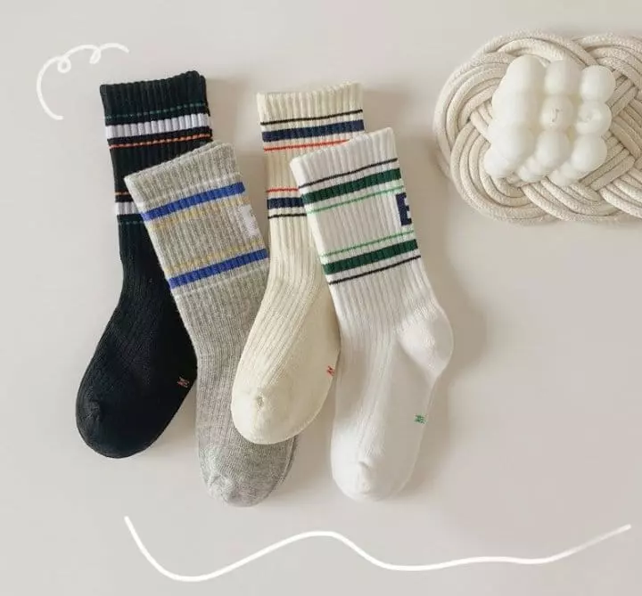 Miso - Korean Children Fashion - #designkidswear - Balen Socks - 2