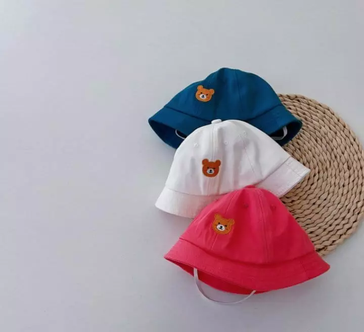 Miso - Korean Children Fashion - #fashionkids - Bear Buckethat - 2